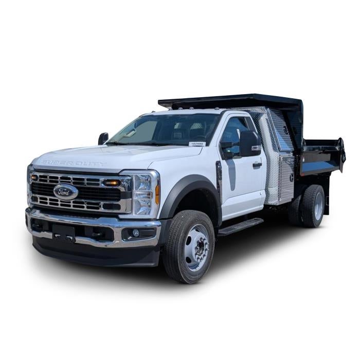 2026 Ford F-550 XL in Oxford White — front three-quarter view