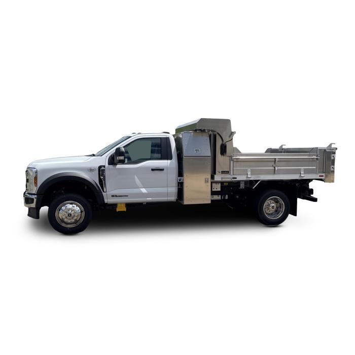 2026 Ford F-550 XL in Oxford White — front three-quarter view