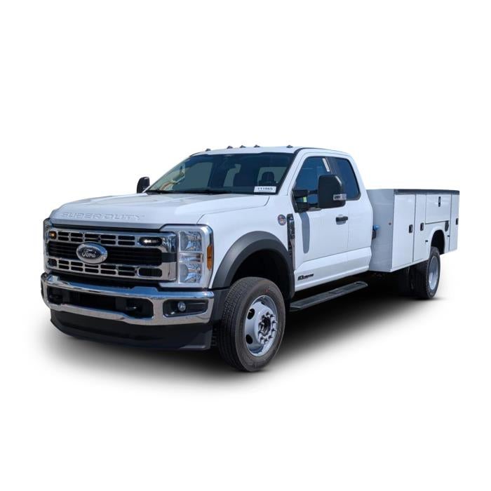 2026 Ford F-550 XL in Oxford White — front three-quarter view