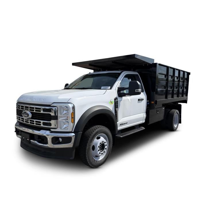 2025 Ford F-450 XL in Oxford White — front three-quarter view