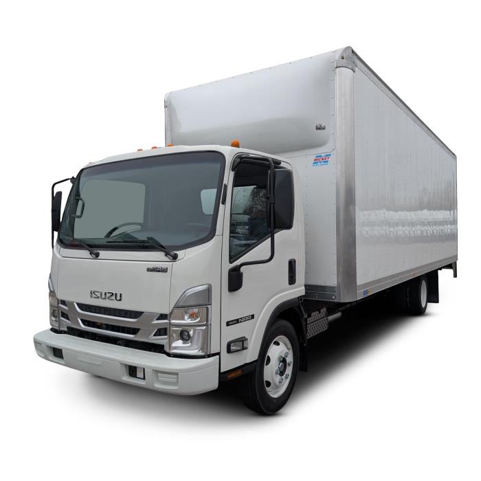 2026 Isuzu NRR Base in White — front three-quarter view